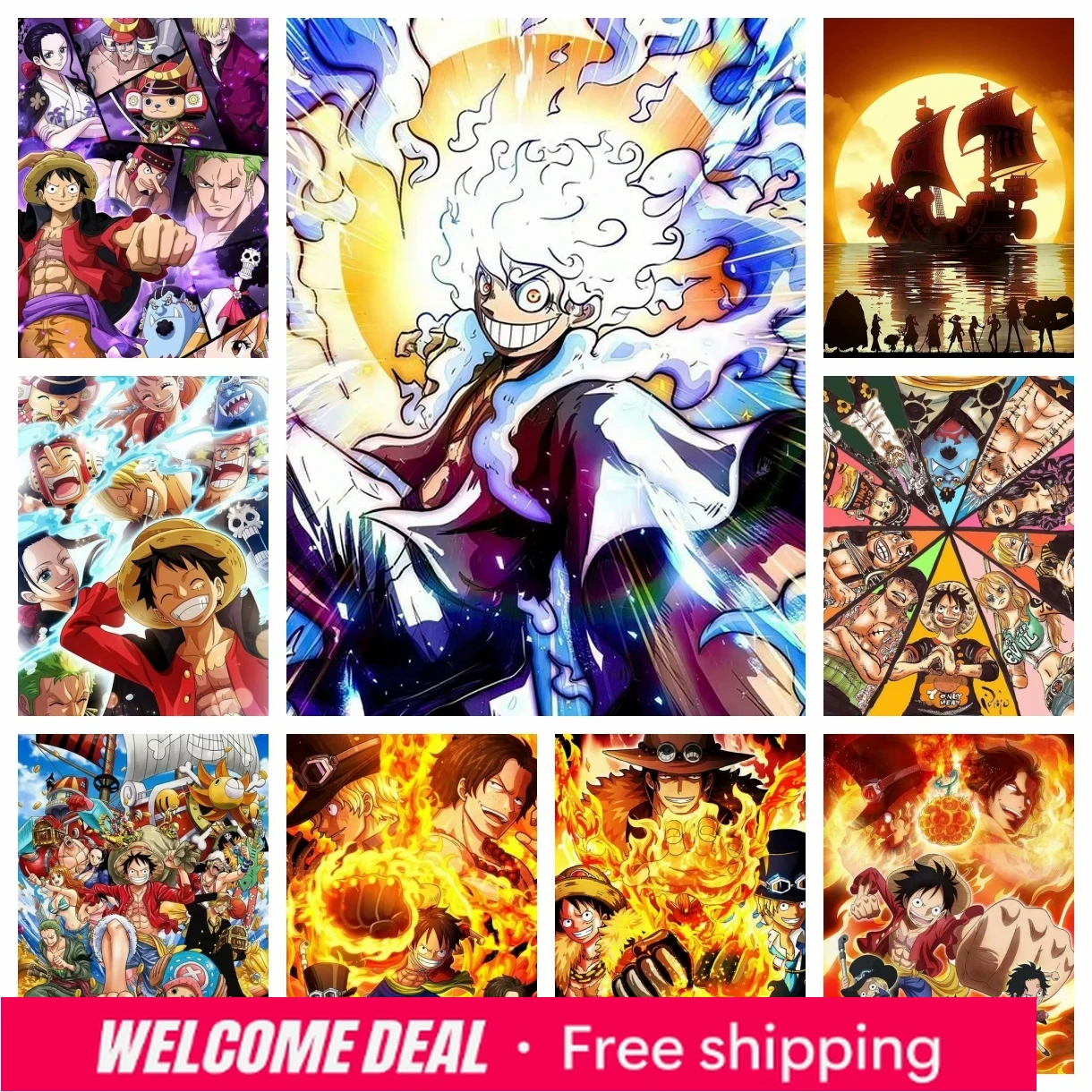 Embroidery Garments - 2026 2024 Nuovo Anime Giapponese One