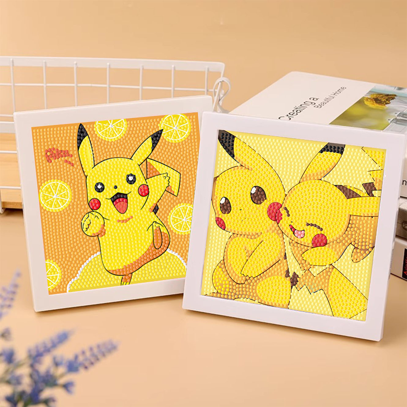 Embroidery Handicraft - Kit di Pittura Diamantata 5D Keeppley&Pokemon,