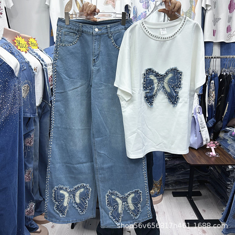 Embroidery Cotton Shirt - T-shirt a maniche corte bianca con
