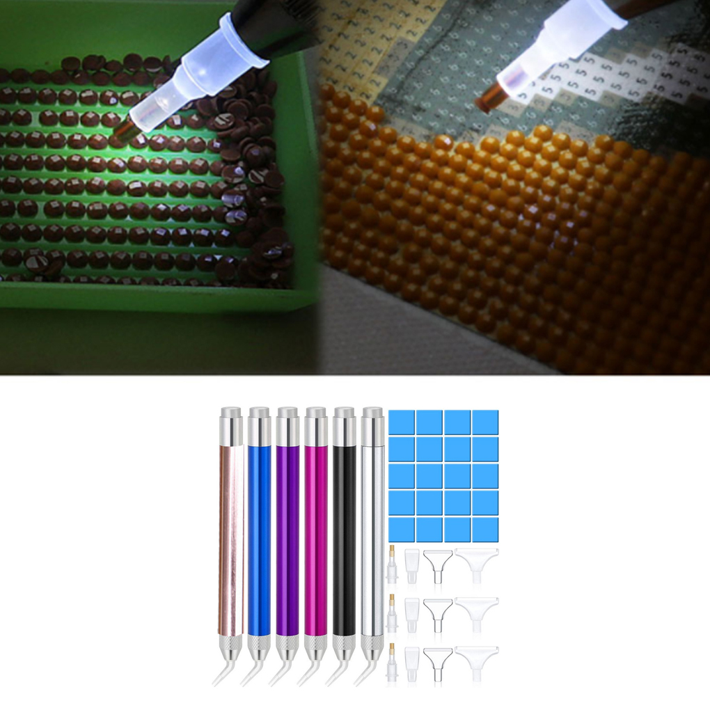 Embroidery Kit Set - Set di penne per pittura su