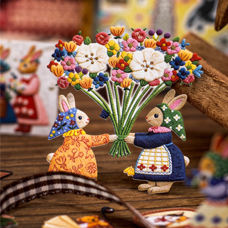 Album di Adesivi in Stile Rica - Embroidery Journal Book recensione e prezzo
