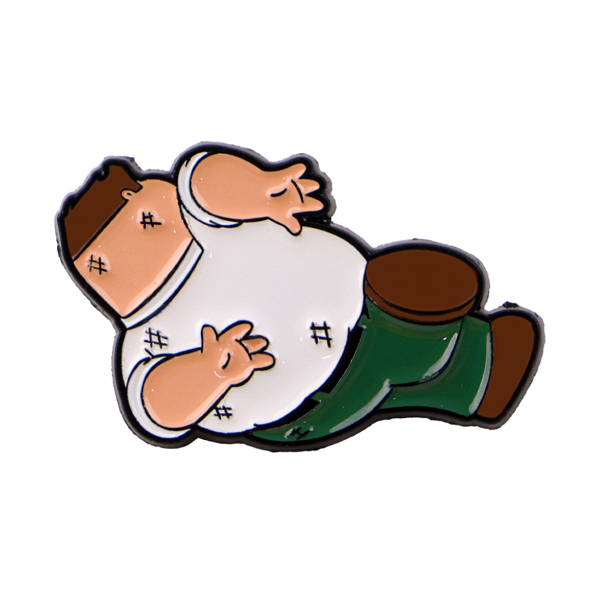 Figura divertente Spilla smalt - Embroidery Illustration recensione e prezzo