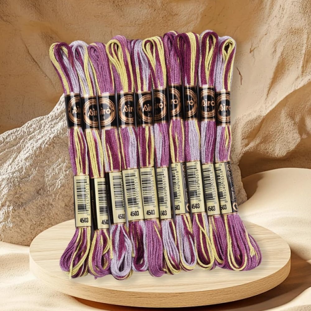 6 fili viola filo da ricamo va - Embroidery Kit Set recensione e prezzo