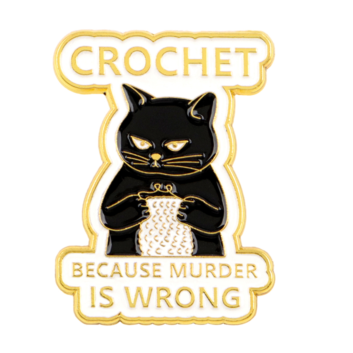 Cartoon Black Cat Crochet Smal - Embroidery Illustration recensione e prezzo