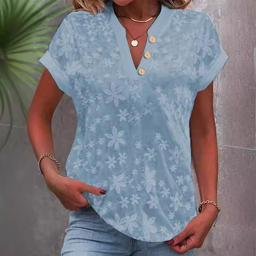 Camicetta da donna con ricamo  - Embroidery Jersey recensione e prezzo