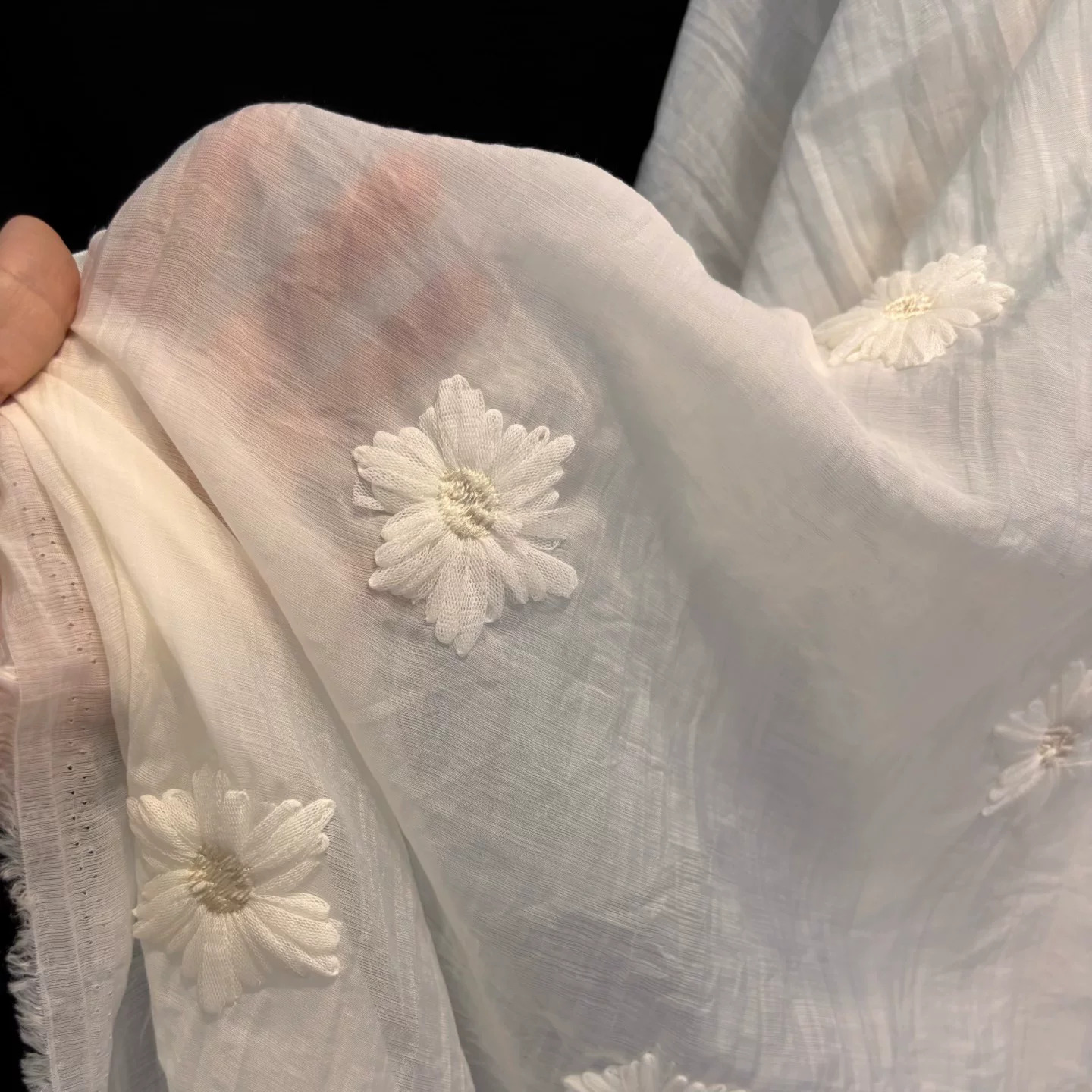 1 yard di tessuto in chiffon m - Embroidery Wedding recensione e prezzo