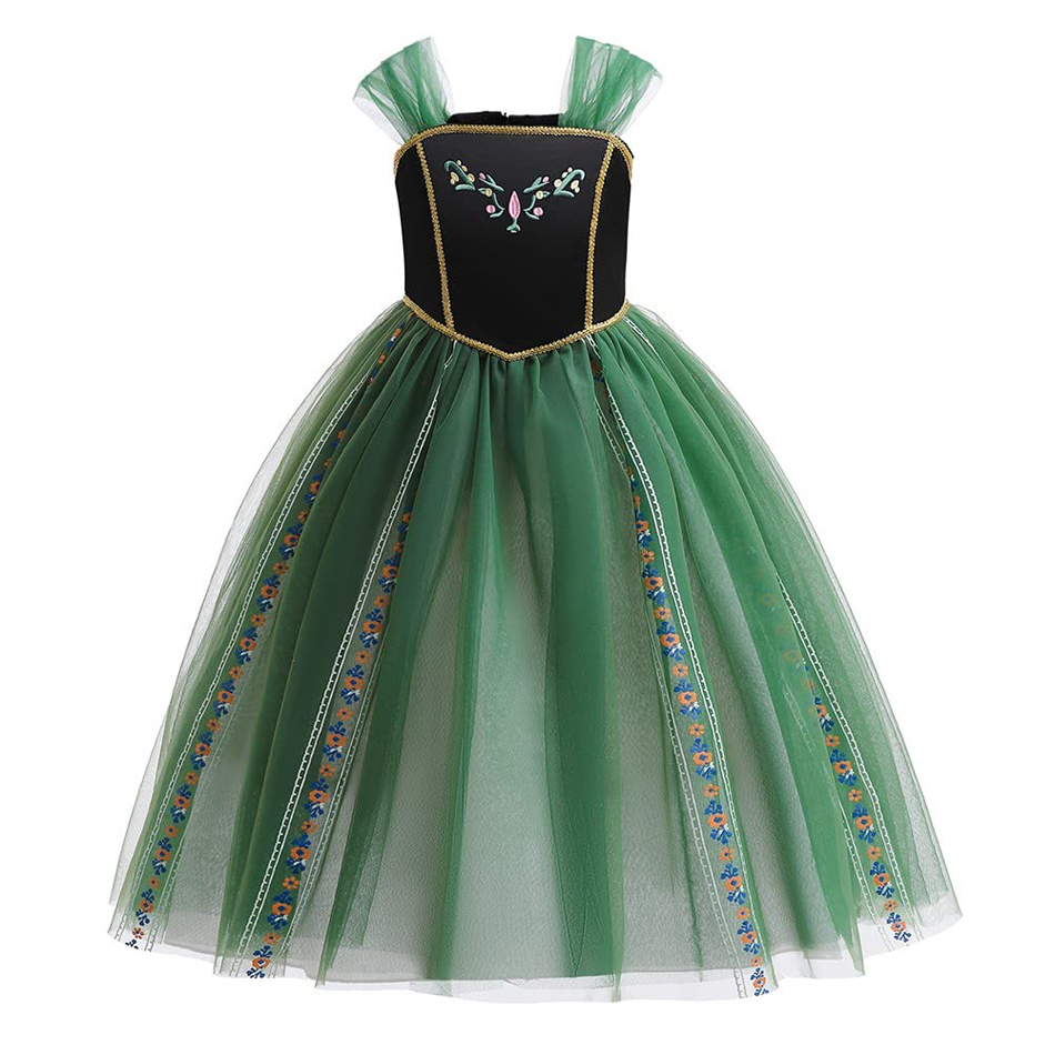 Abito per cosplay di Anna, ves - Embroidery Jersey recensione e prezzo
