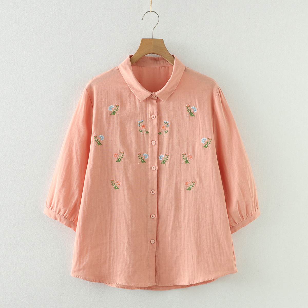 Nuova camicia estiva a maniche - Embroidery Thread Yarn recensione e prezzo