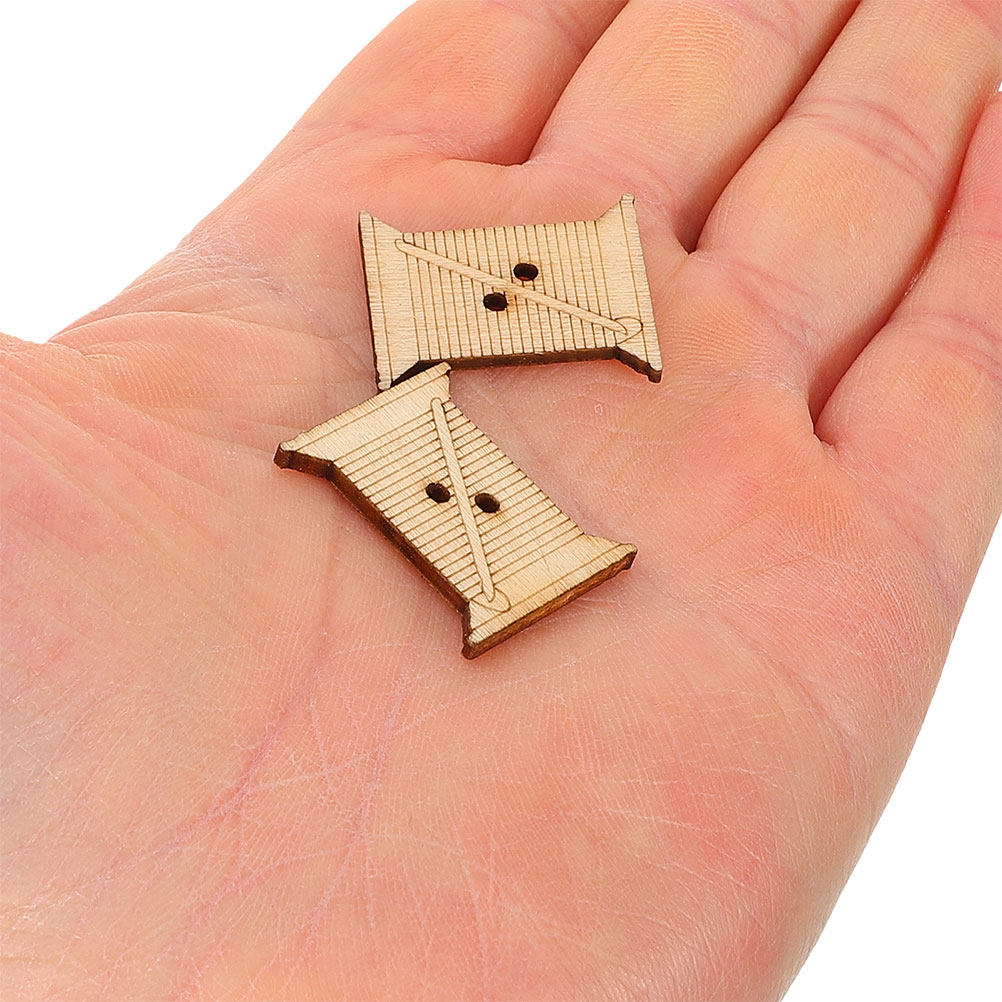 100 Pezzi Bobine in Legno per  - Embroidery Handicraft recensione e prezzo