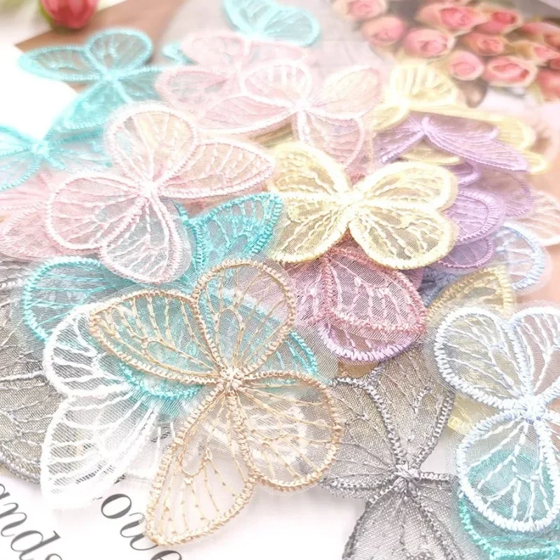 20 Pz/lotto 4.5*3.5 cm Maglia  - Embroidery Web recensione e prezzo