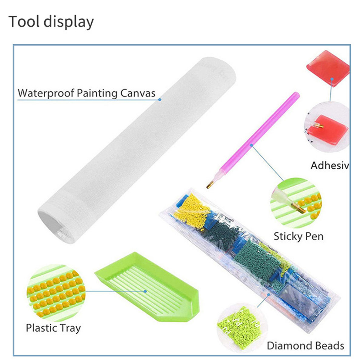 Kit di Pittura Diamantata Pers - Embroidery Kit Set recensione e prezzo