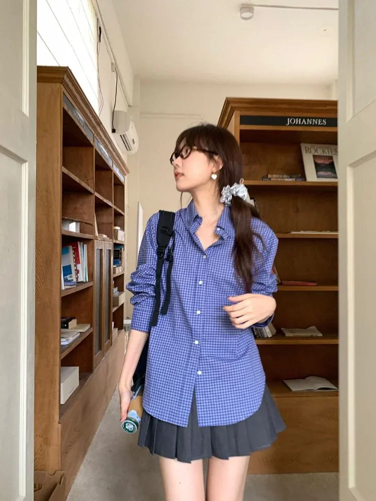 Camicie scozzesi blu vintage p - Embroidery Jersey recensione e prezzo