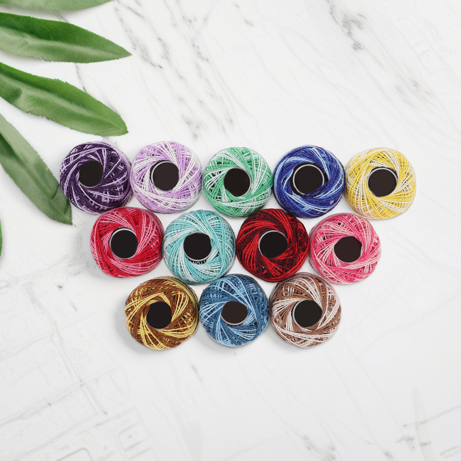 Set di 12 Fili Colorati in Cot - Embroidery Kit Set recensione e prezzo