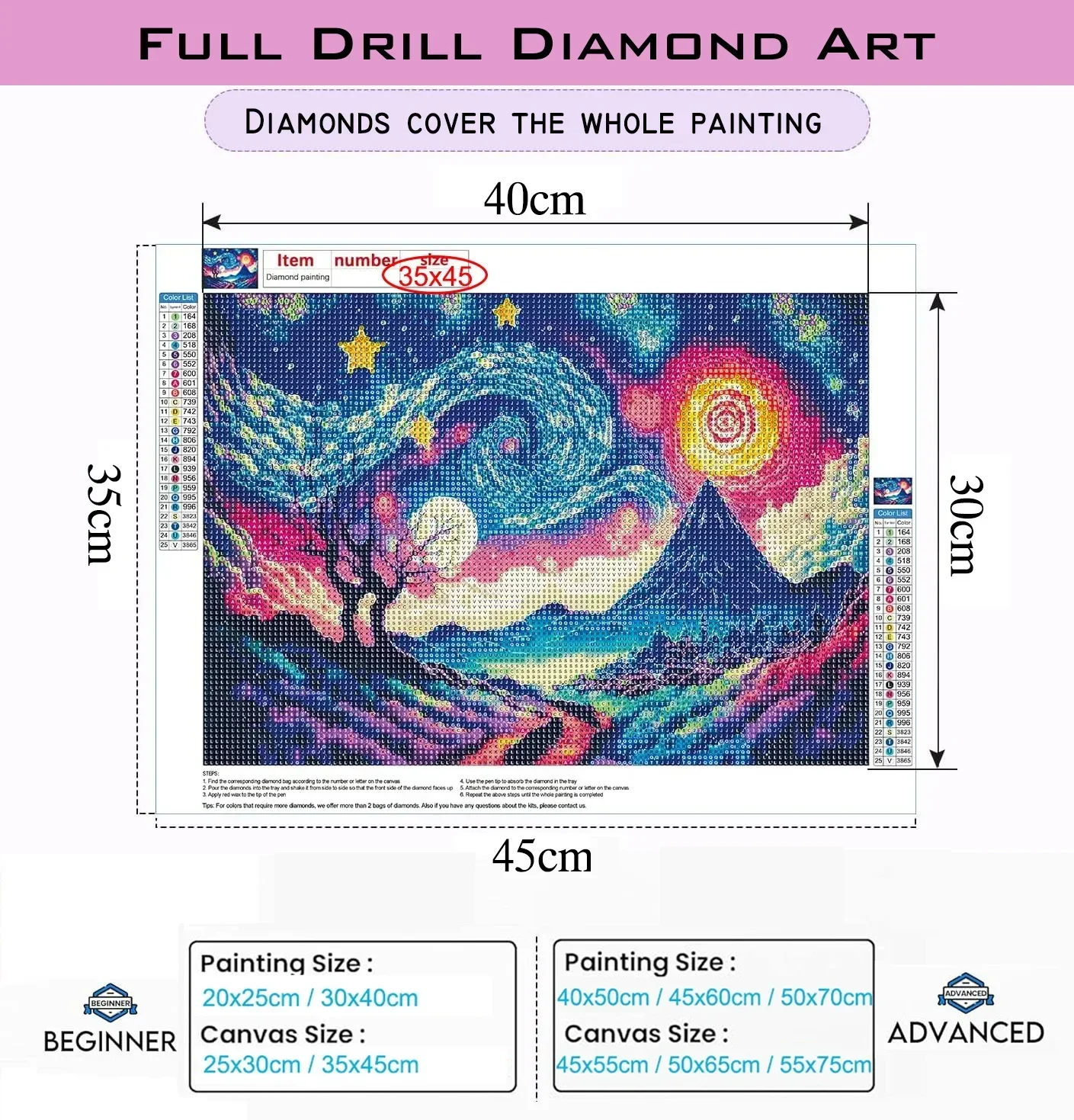 1 pz. Pittura Diamantata Senza - Embroidery Handicraft recensione e prezzo