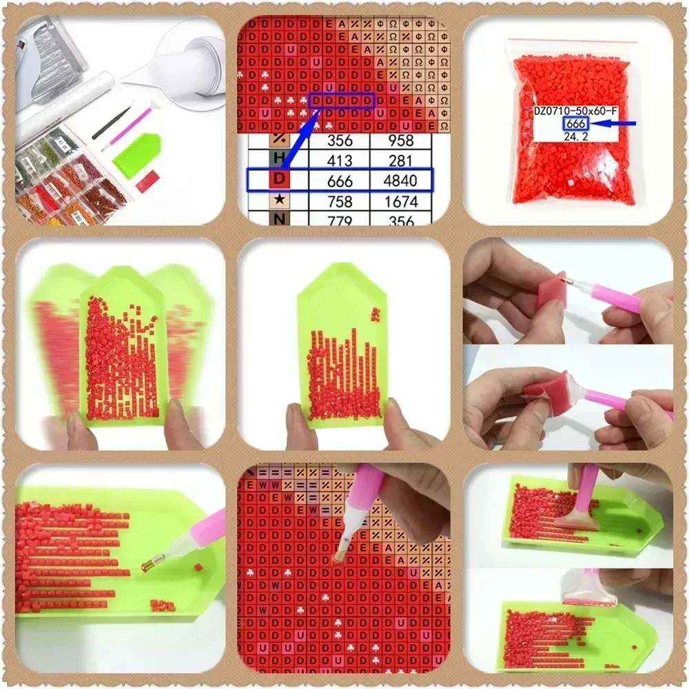 1 pz Kit Mosaico 5D Senza Corn - Embroidery Handicraft recensione e prezzo