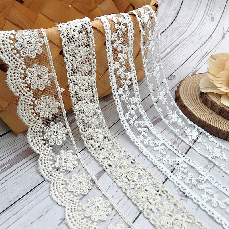 3 metri/lotto ricamo bianco be - Embroidery Thread Yarn recensione e prezzo