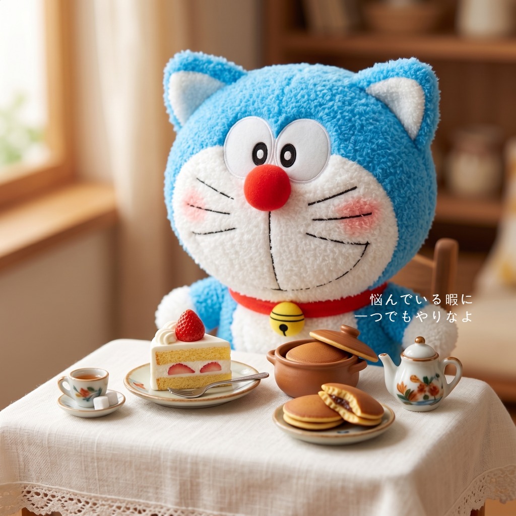 Adorabile Peluche di Doraemon  - Embroidery Design Love recensione e prezzo