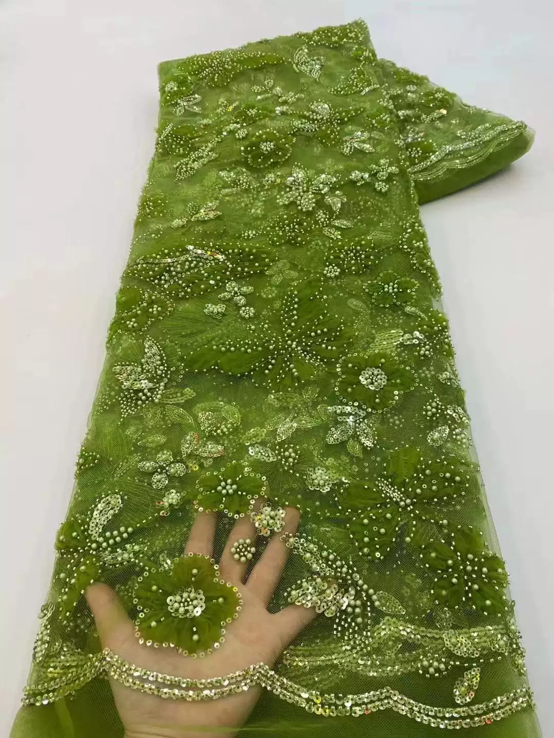 Tessuto in pizzo ricamato con  - Embroidery Wedding recensione e prezzo