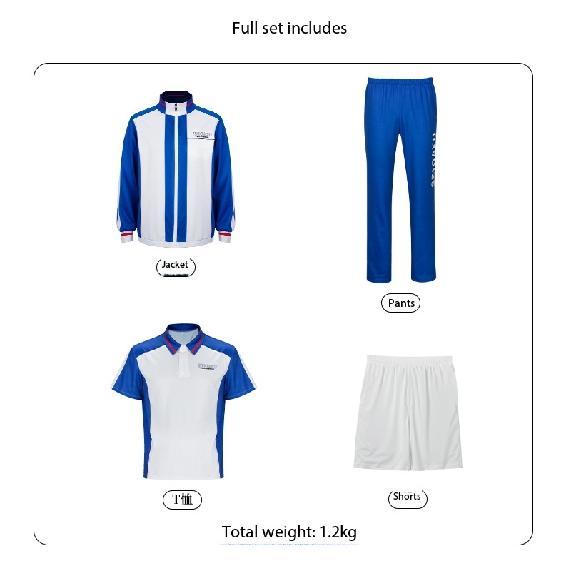 Costume Cosplay Anime Tennis R - Embroidery Jersey recensione e prezzo